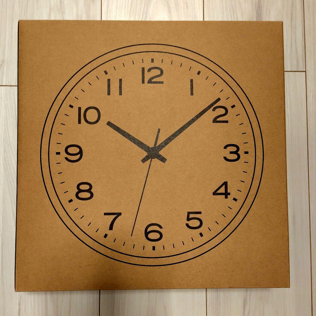 【美品】渡辺力 RIKI CLOCK 壁掛け電波時計25cm 曲げ木