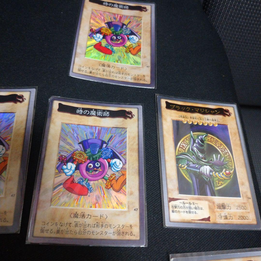 ア*ー様 BANDAI版 遊戯王 モンスターカードまとめ売り19枚状態悪い