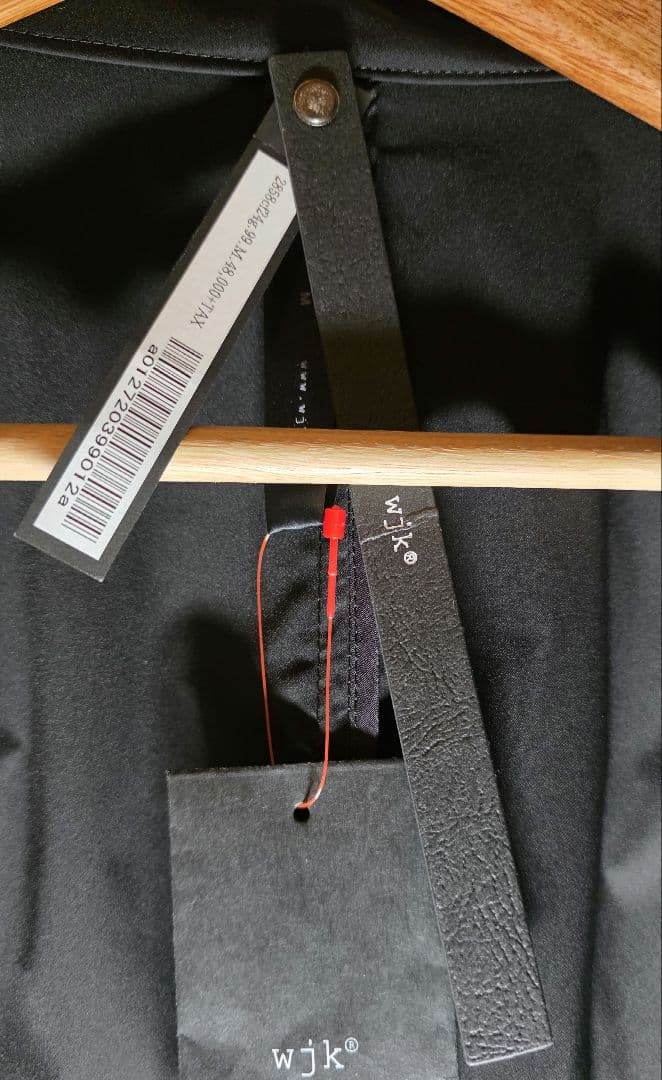 新品 未使用 タグ付き wjk ナイロン ジャケット 黒 M サイズ日本製