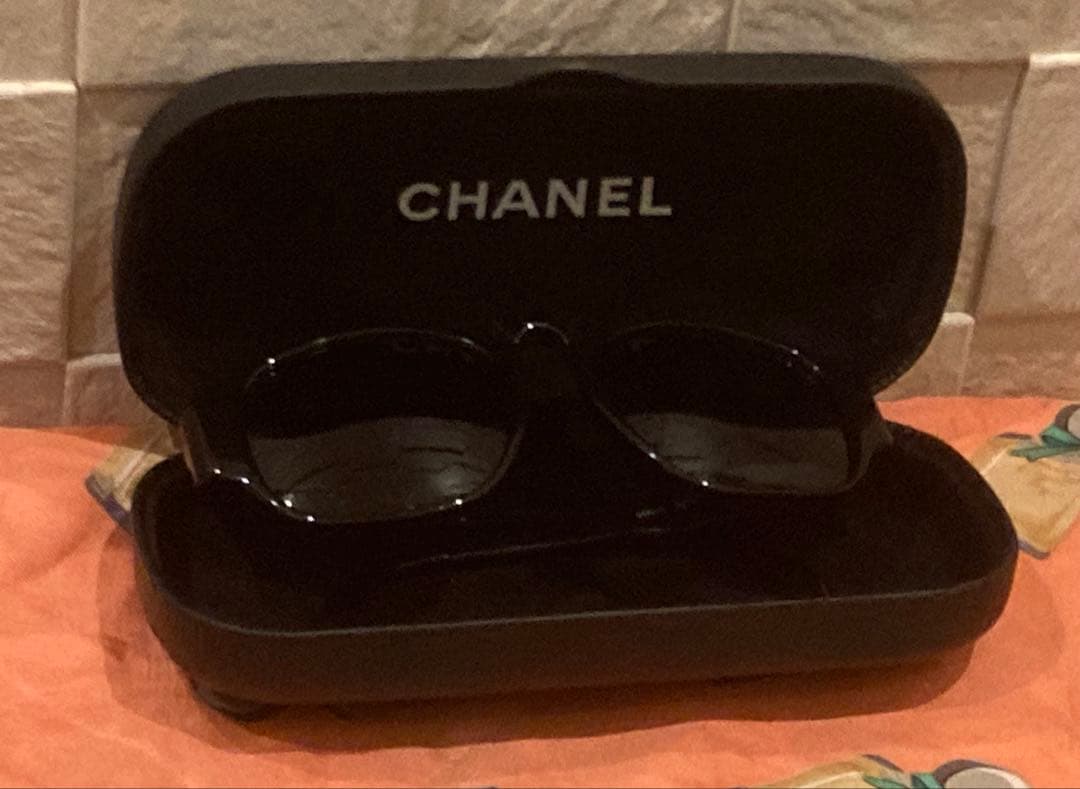 ⭐︎CHANEL ⭐︎ココシャネルサングラス ケース付き／ブラック