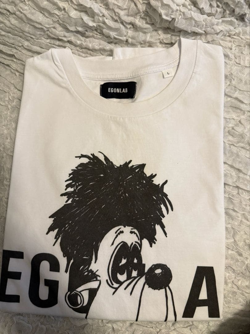 EGONLAB グーフィー風キャラクターTシャツ Lサイズ