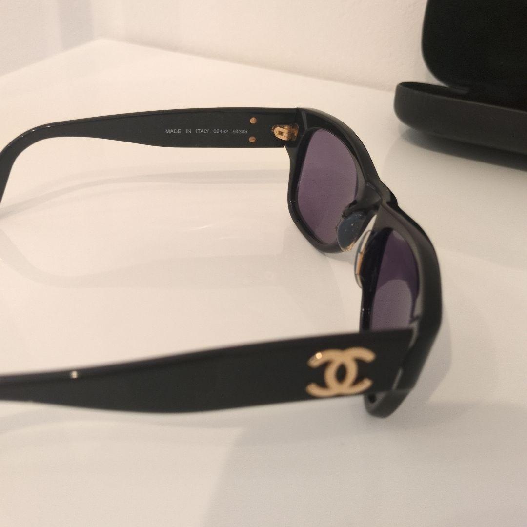 CHANEL ブラック サングラス