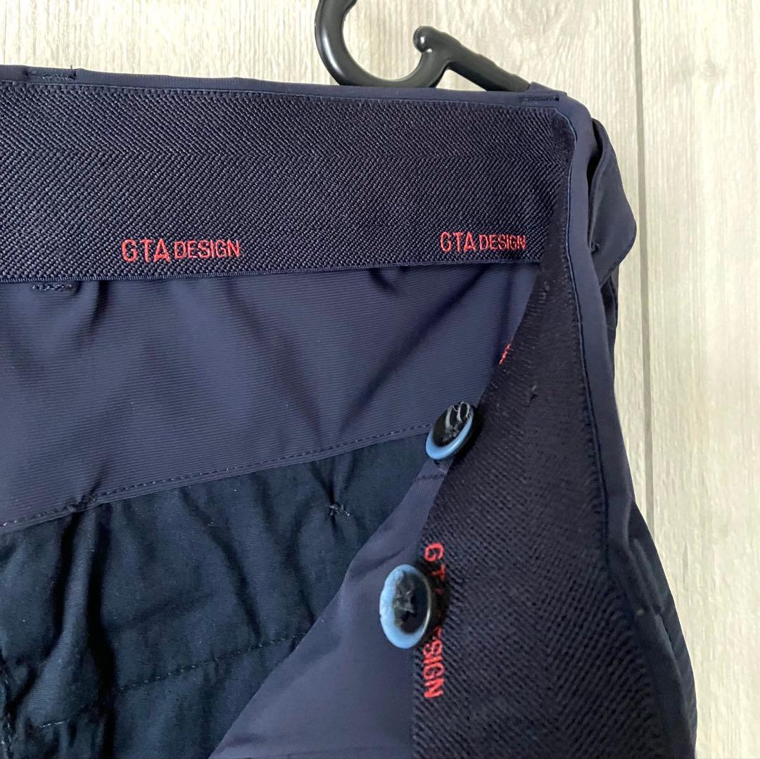 美品　GTA ハイパフォーマンステクノジャージリブパンツ　ネイビー