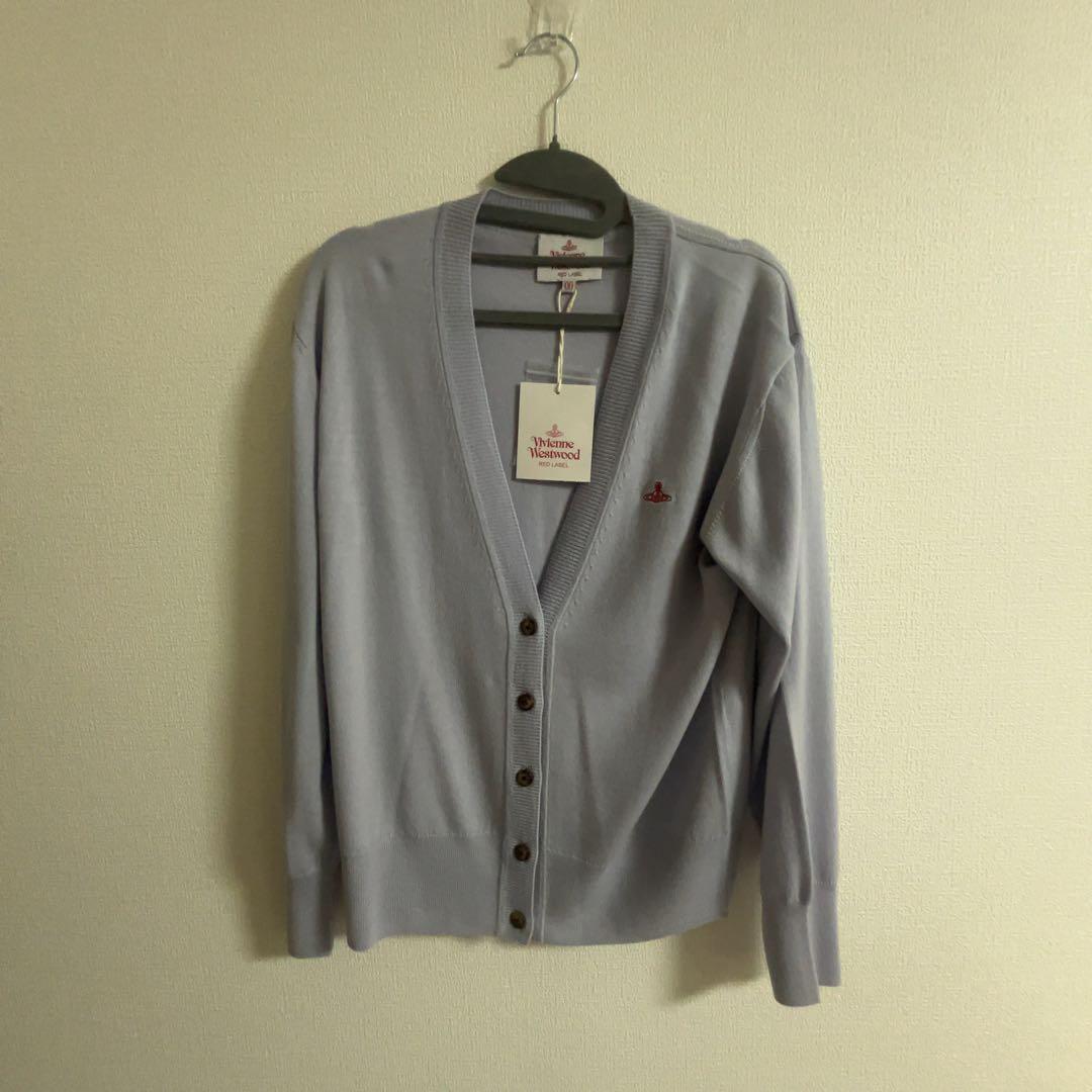 Vivienne Westwood カーディガン ニットセーター バイオレット