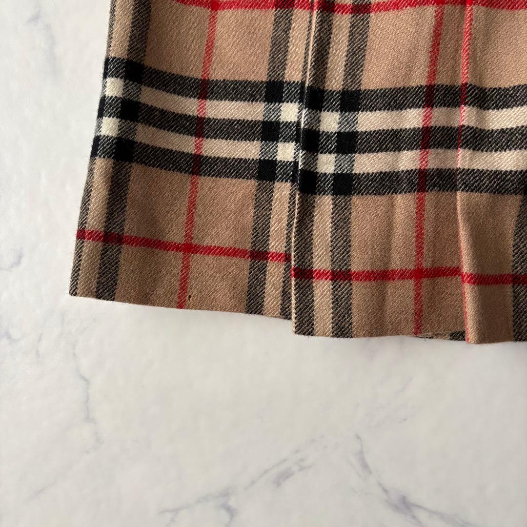 BURBERRYS ヴィンテージ ノバチェックロング プリーツスカート