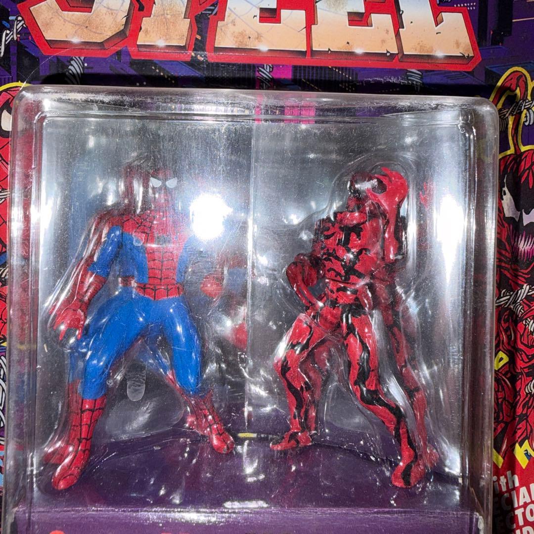 【90sレア】スパイダーマン VS カーネイジ フィギュア ToyBiz