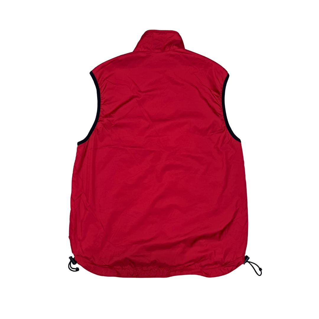 90s POLO SPORT リバーシブル フリースベスト M