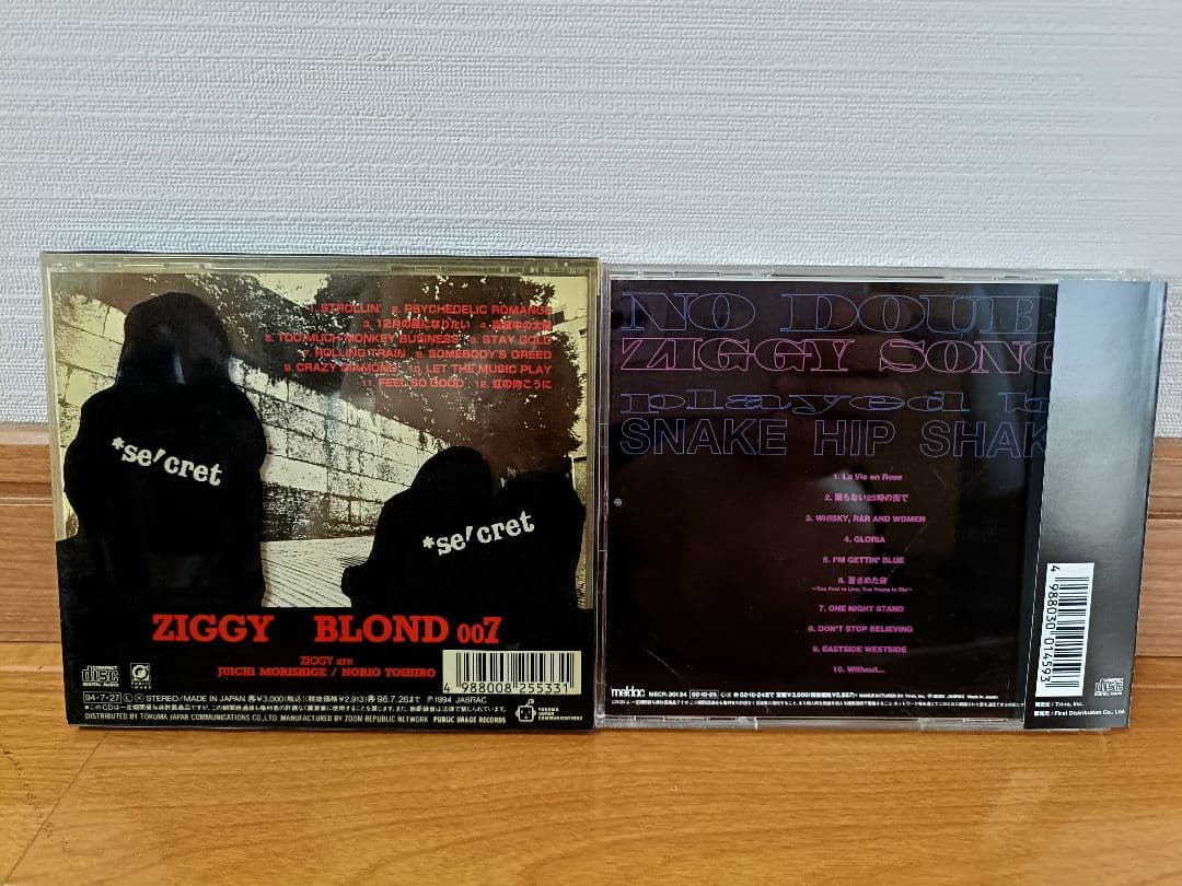 【Kisa】ZIGGY CD DVD VHS