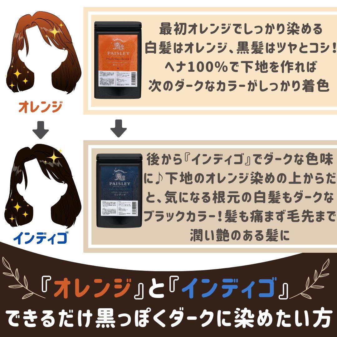 MOMO2432品【最高AAAランク高品質ヘナ】選べて嬉しい♪ヘナ白髪染め