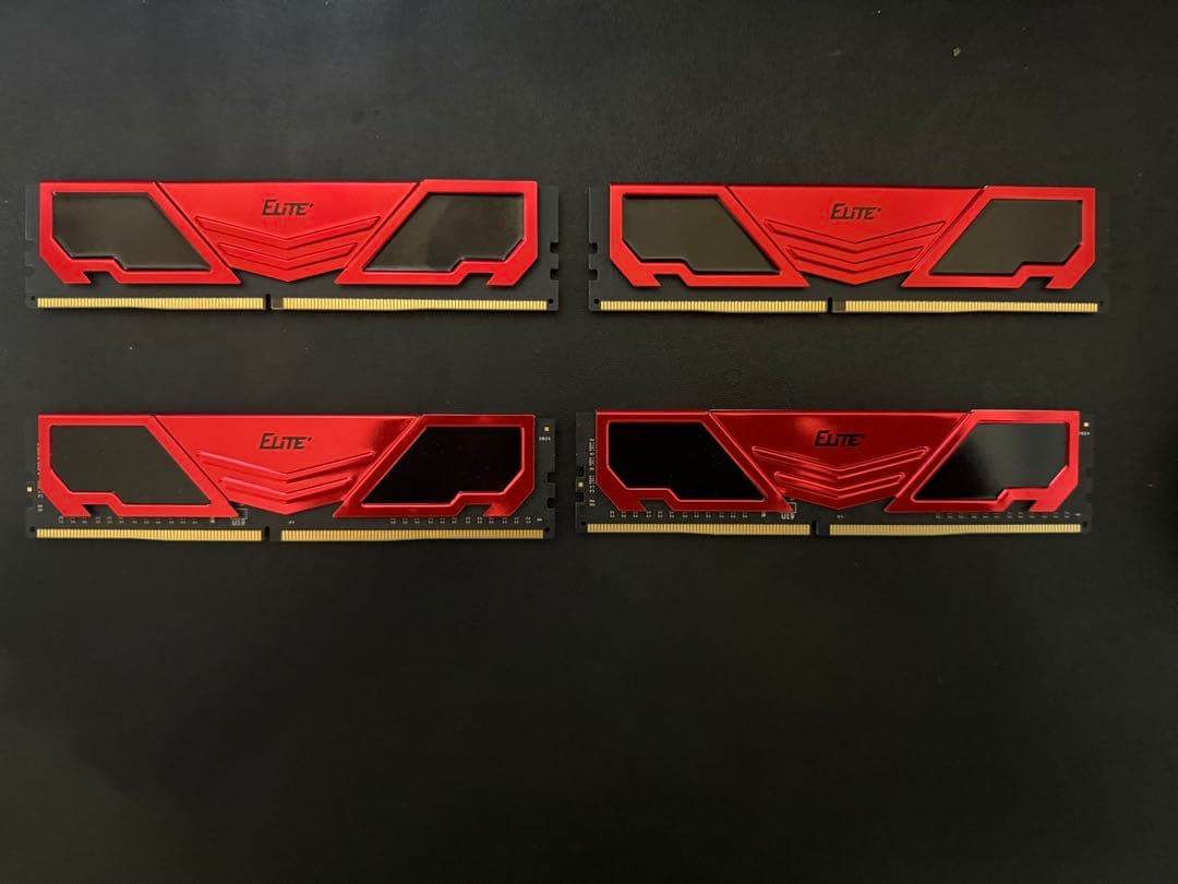 16GBx4枚 (64GB)DDR4 2666MHz TEAM 動作確認済