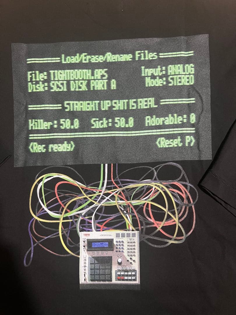 tightbooth mpc3000 Tシャツ