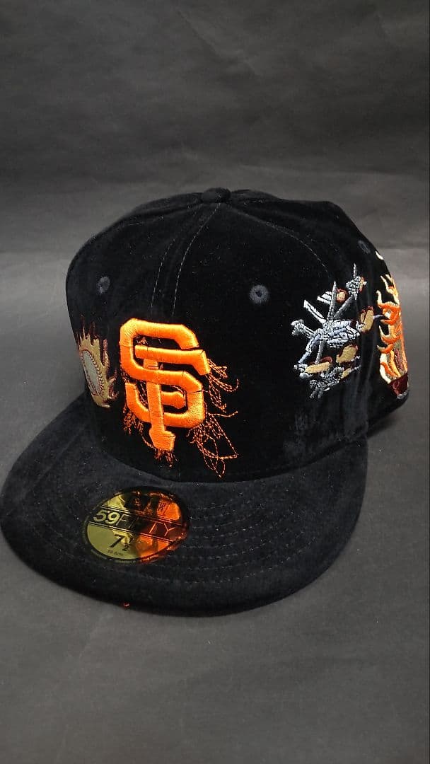 NewEra59FIFTY×NZMUコラボSFジャイアンツキャップブラック1/2