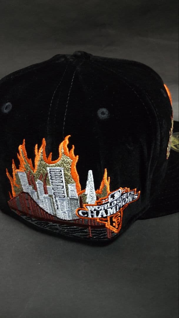 NewEra59FIFTY×NZMUコラボSFジャイアンツキャップブラック1/2