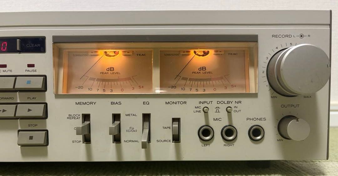 【即購入可】TEAC V-7　STEREO CASSETTE DECK