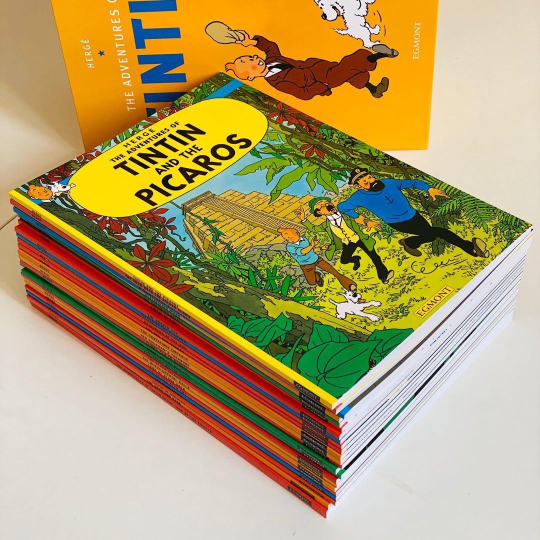 The adventures of TinTin タンタンの冒険　英語コミックス