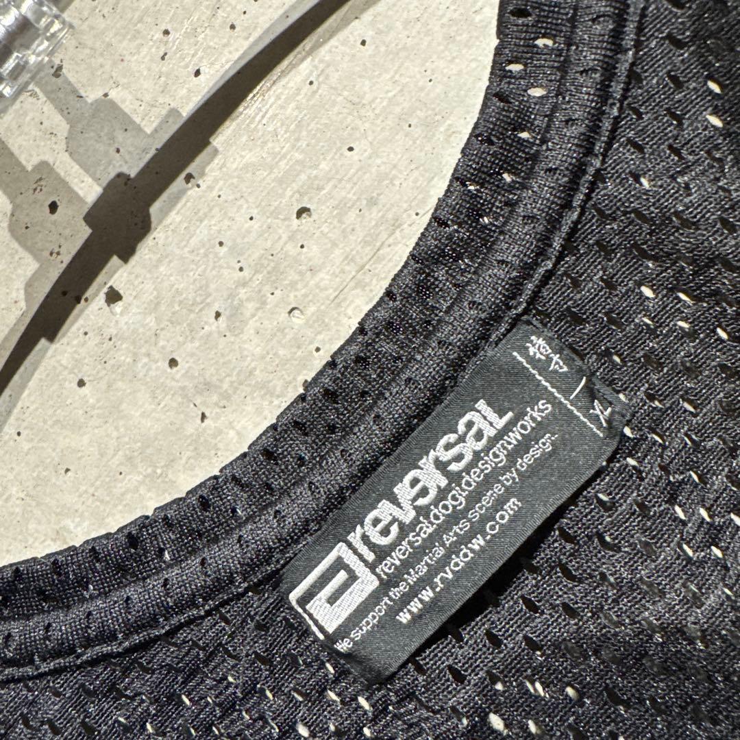 レア reversal rvddw MEN'S メッシュタンクトップ