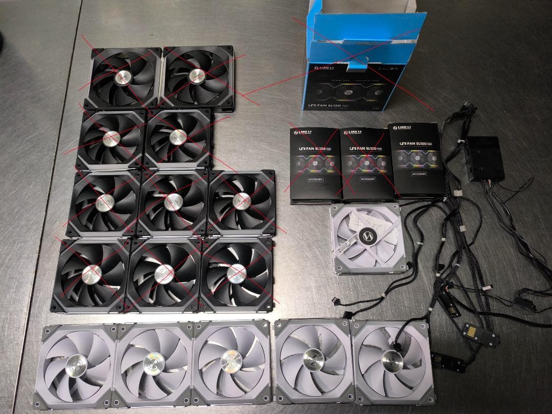 【mm48nm】UNIFAN SL120 6枚セット
