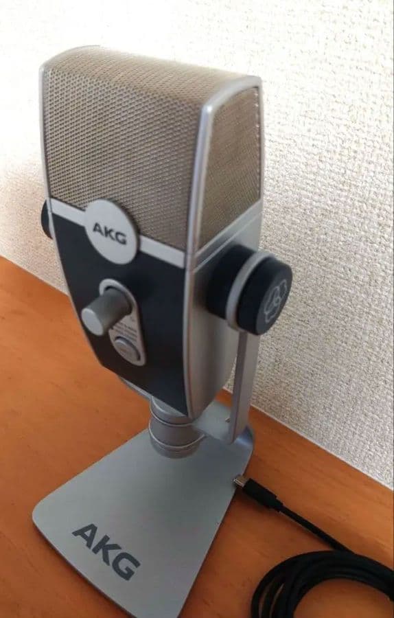 【美品】AKG アーカーゲー LYRA C44 USB コンデンサーマイク