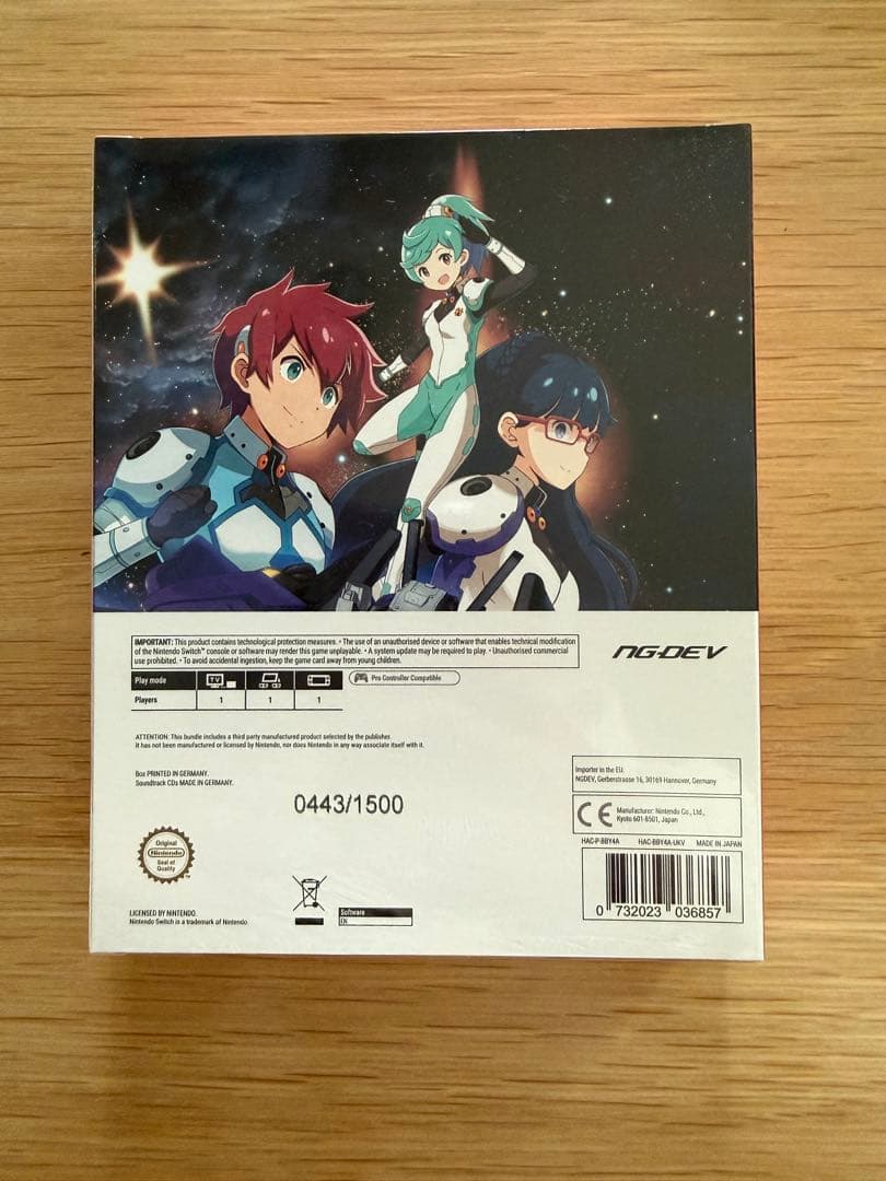 新品未使用未開封美品 switch Gunvein ngdev team snk