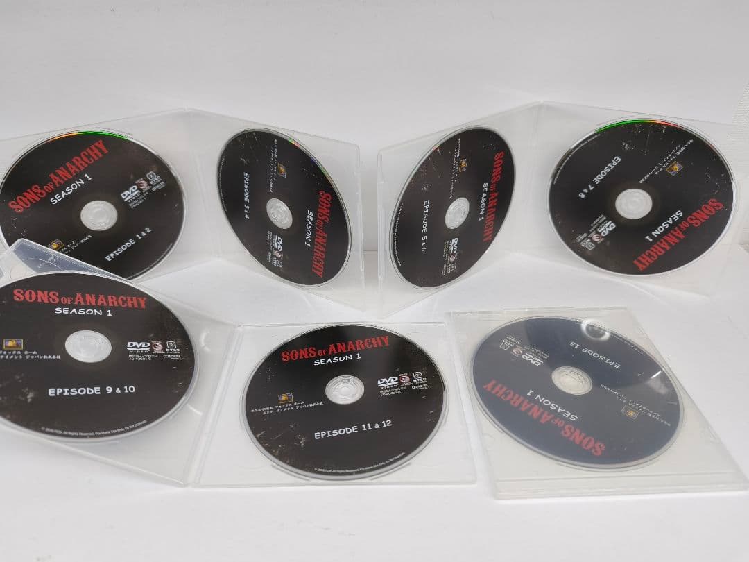 サンズオブアナーキー DVD シーズン1~7 全巻