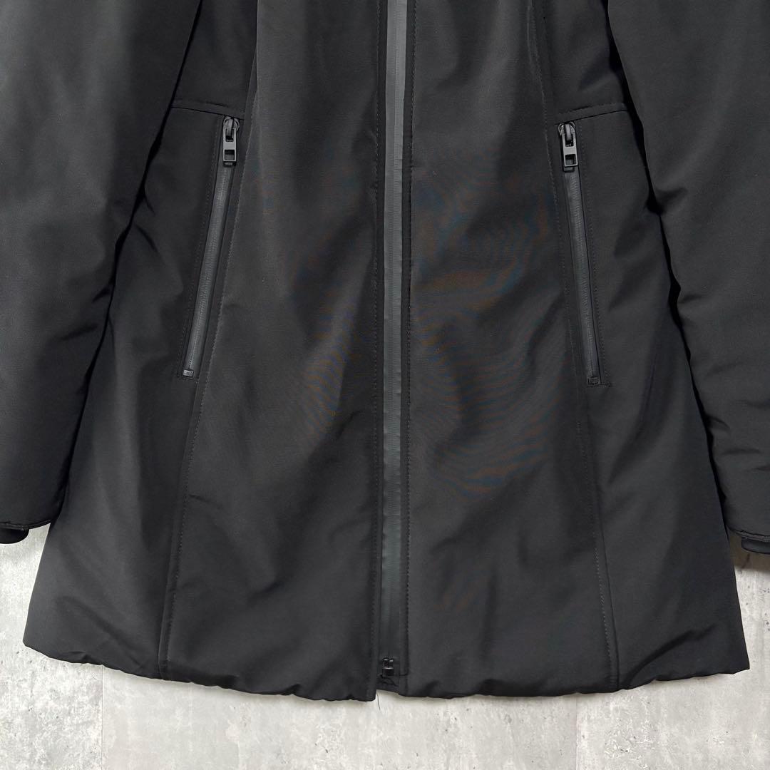 美品✨ザラ ZARA ウィンターパーカー　モッズコート　黒　防寒XS
