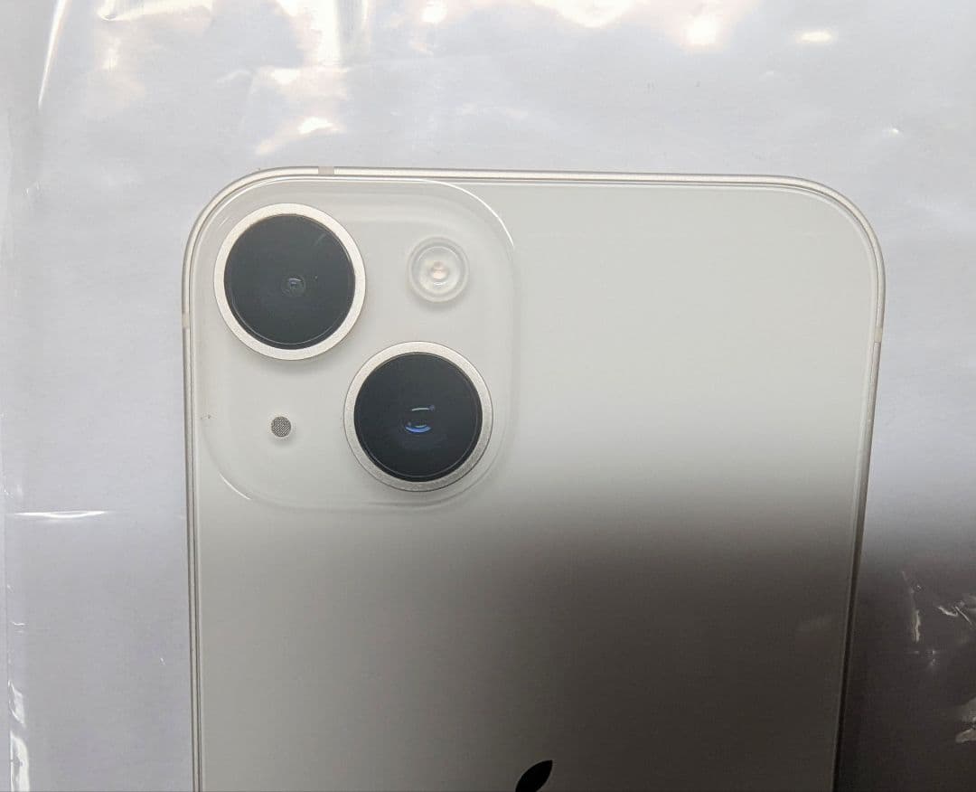 【極美品】 iPhone 14 ホワイト 本体 128GB simフリー