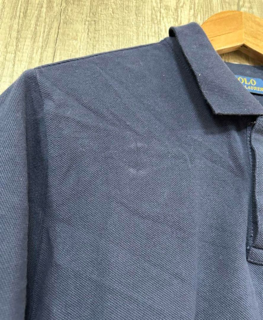 Polo Ralph Lauren ポロシャツ ネイビー ビックポニー L