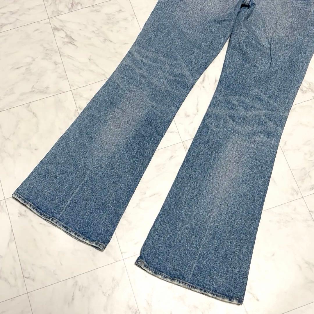 MOUSSY マウジー デニム MVS FLARE フレア ジーンズ W23