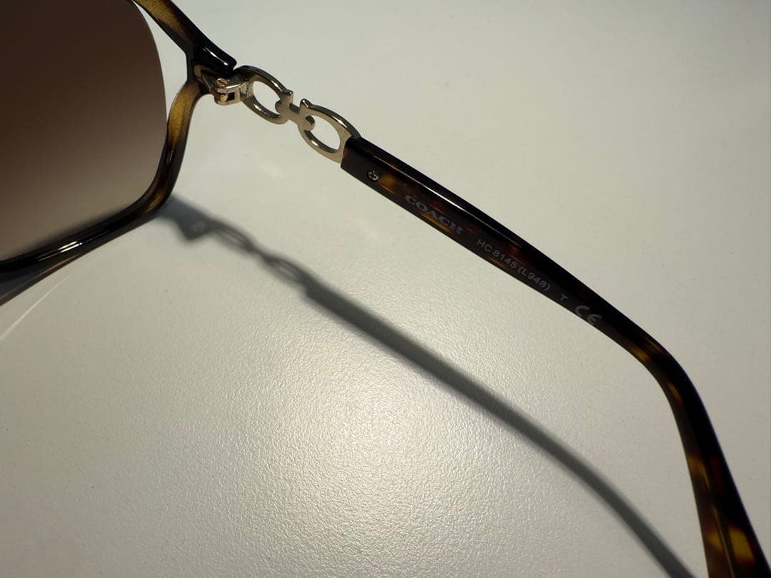 COACHコーチ　サングラス　レディース　ブラウン系