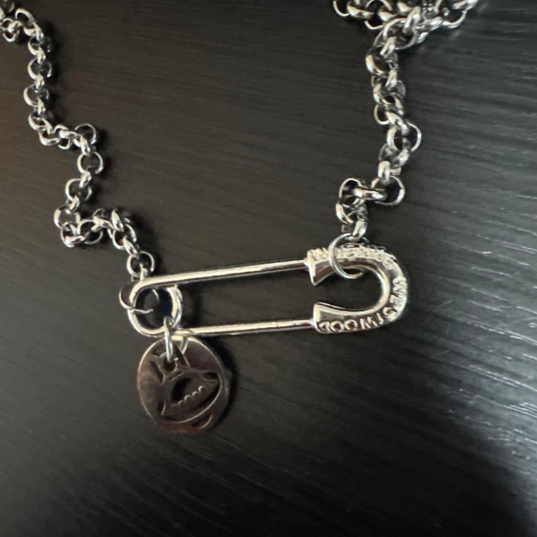 Viviennewestwood 安全ピン ネックレス