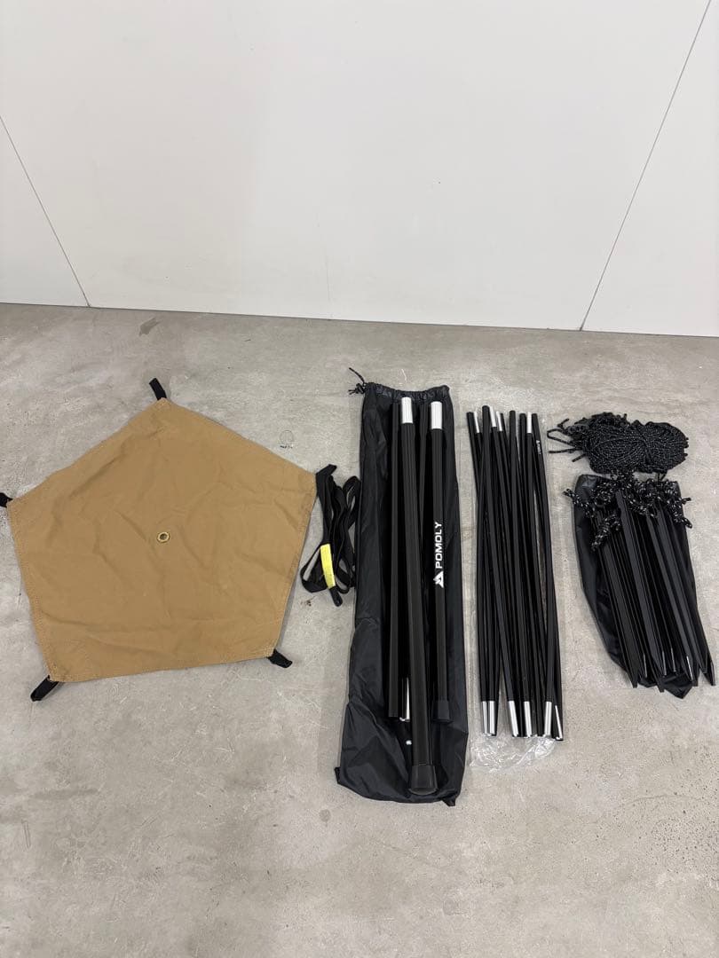 展示品　未使用　POMOLY circle 6 サークル6 ワンポールシェルター
