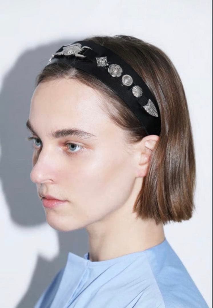 TOGA PULLA Leather headband 2 カチューシャ