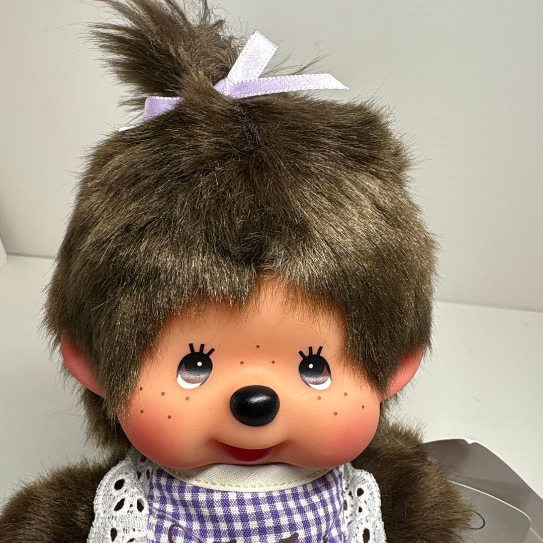 2019年発売 店舗限定 新品 ギンガムスタイ モンチッチ パープル 女の子 0