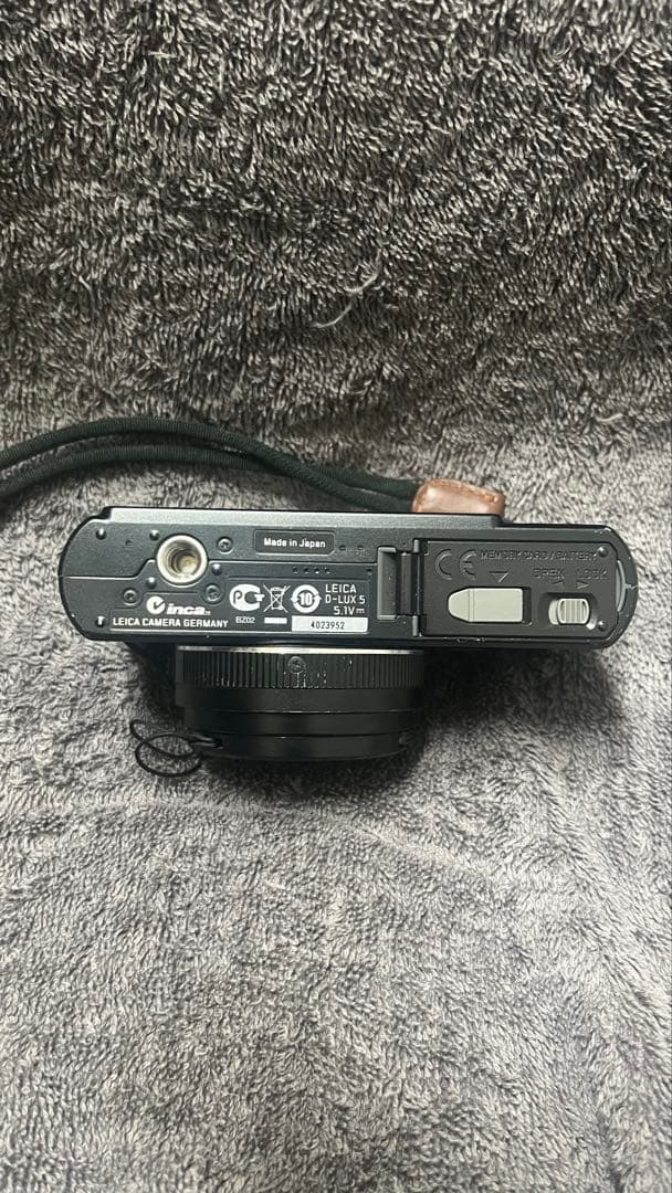 i*o様 Leica D-Lux 5 コンパクトデジタルカメラ ブラック 動作確