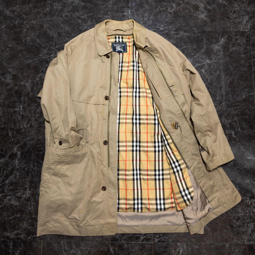ふ*た様 【Burberrys】モッズコート 4way ノバチェック 80s~9
