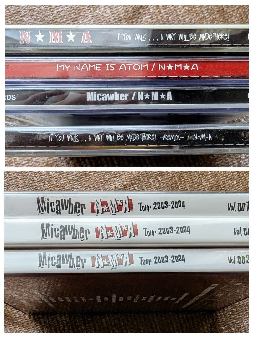 【中古美品DVD＆ＣＤ】中村敦works「N★M★A」関連まとめ売り