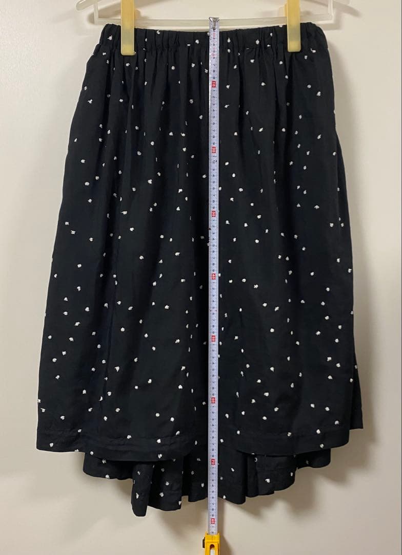 comme des garcons コムコム 製品染め ドット スカート