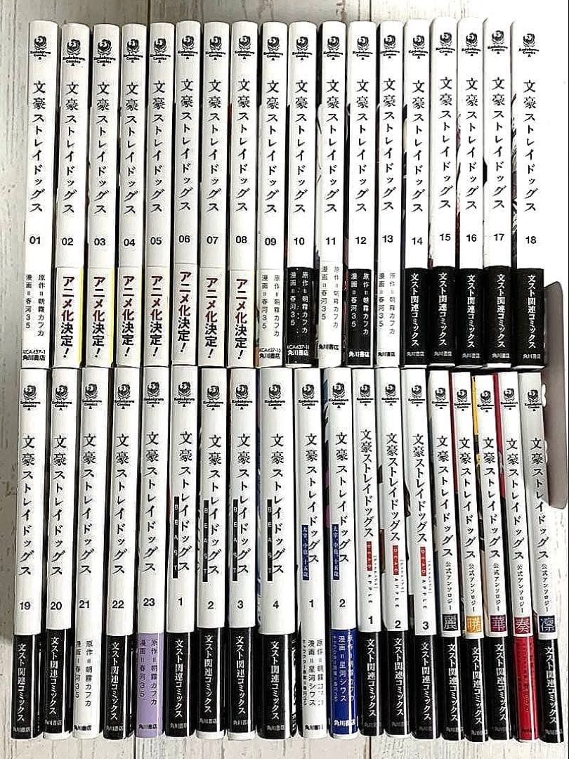 文豪ストレイドッグス　本編全23巻＋関連本セット