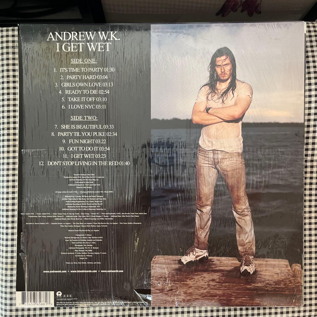 ANDREW W.K.／I Get Wet／レコード／オリジナル盤