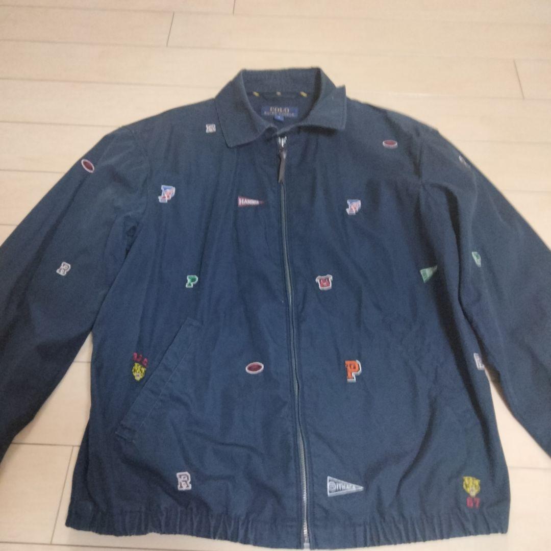 近年品　ラルフローレン　モノグラム系ブルゾン