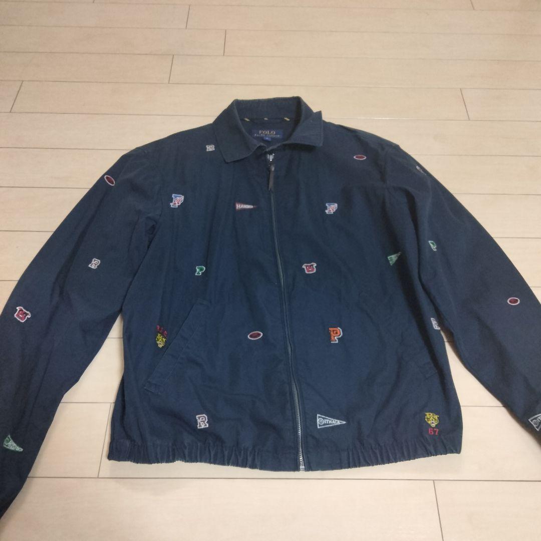 近年品　ラルフローレン　モノグラム系ブルゾン