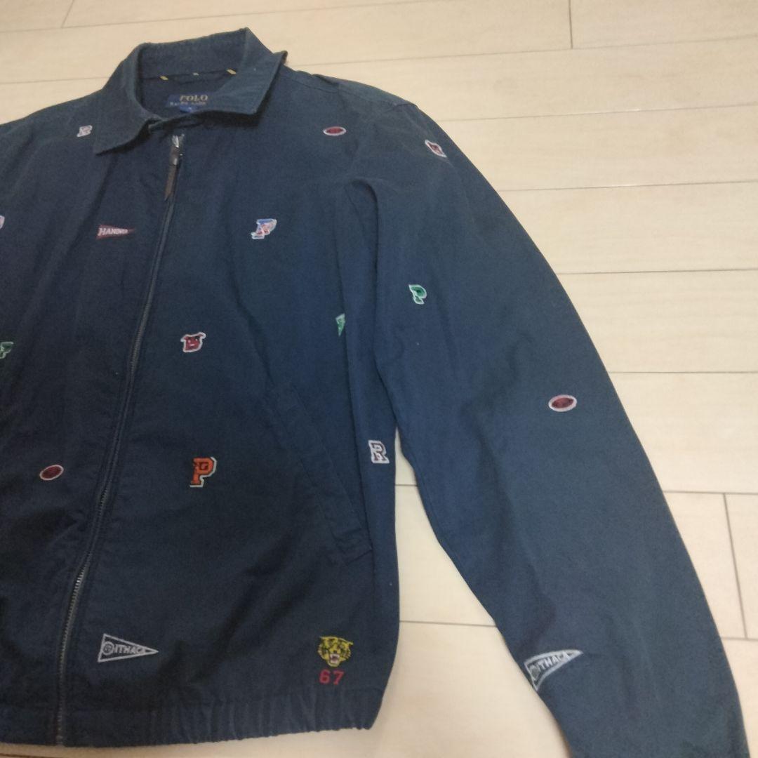 近年品　ラルフローレン　モノグラム系ブルゾン