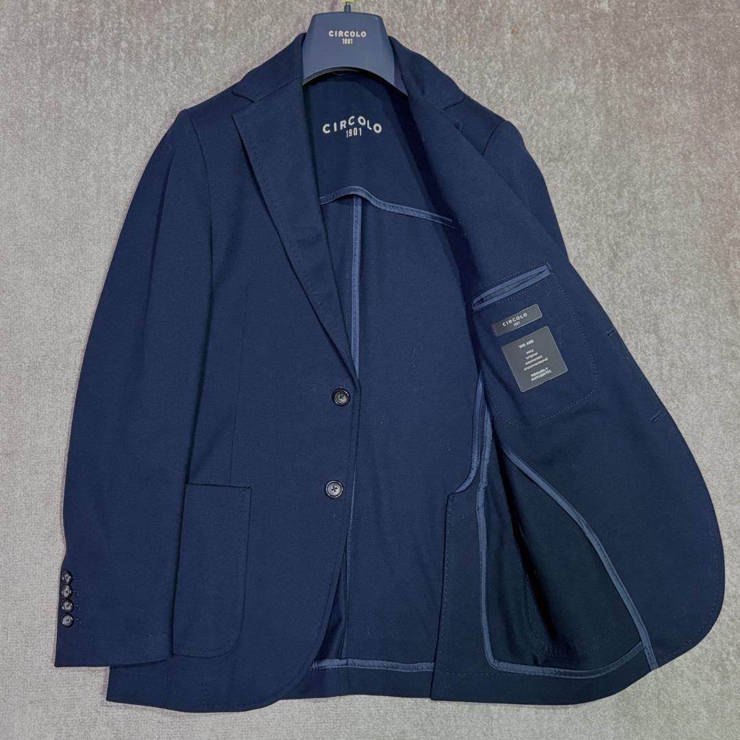 ビジカジ✨10%off CIRCOLO1901定番 3シーズン ネイビー 44S