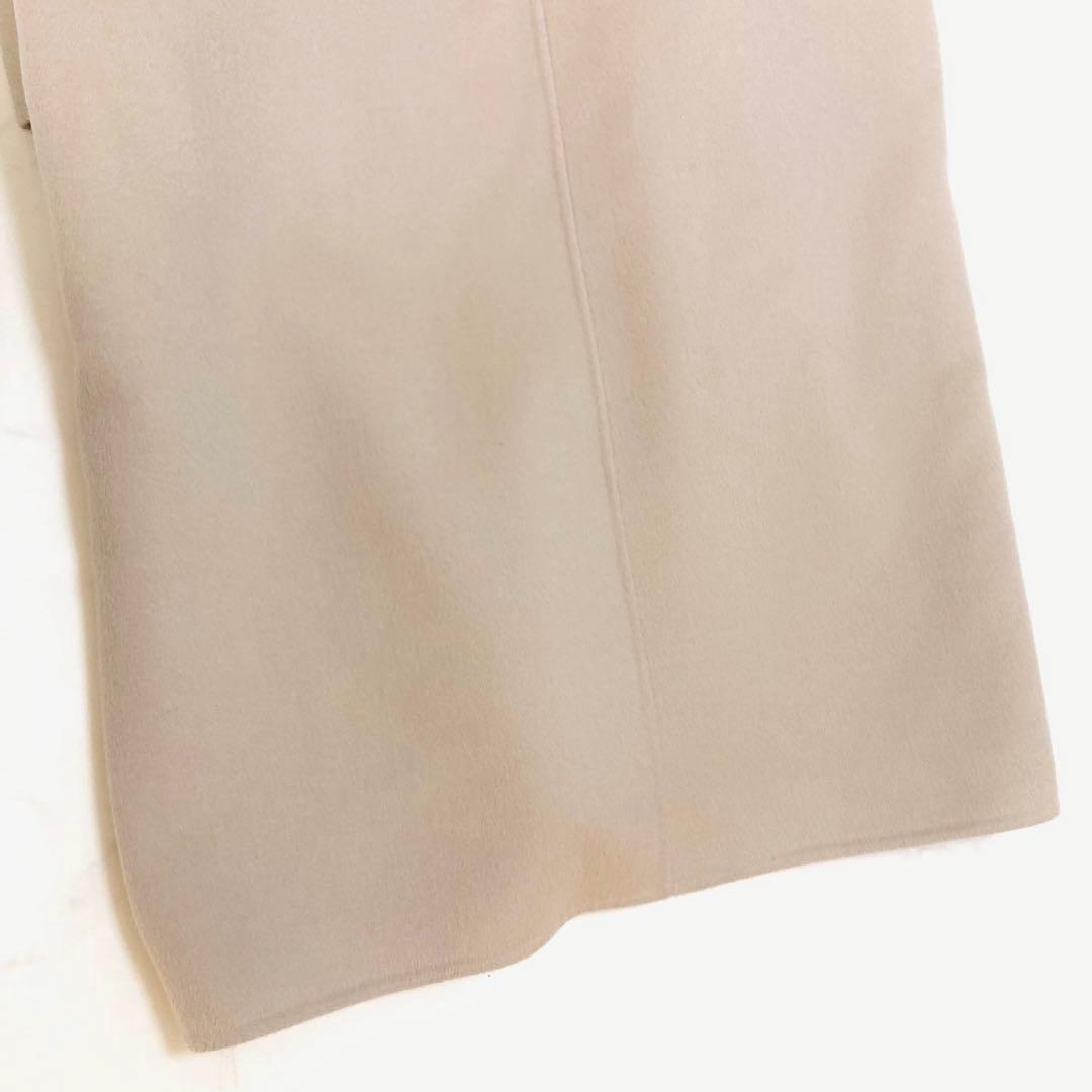 美品✨️ドゥーズィエムクラス　ミンクファー リバーコート　ベルト　ピンクベージュ