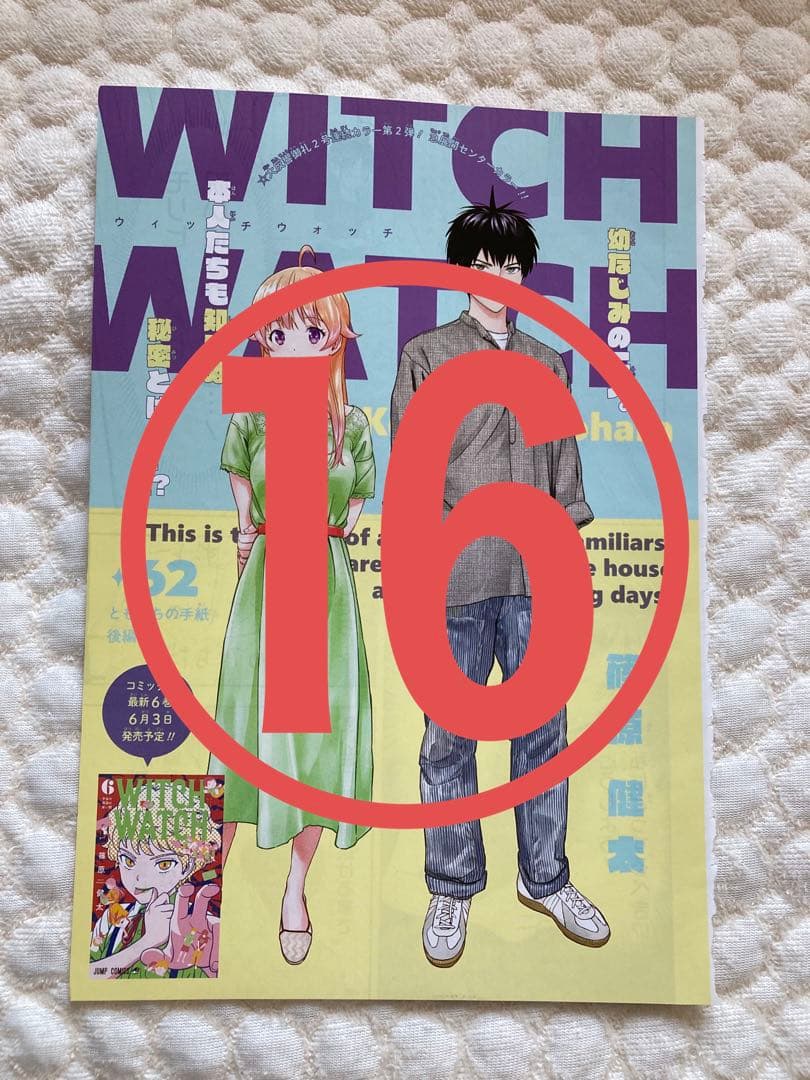 【ウィッチウォッチ】 ジャンプ  本誌  切り抜き