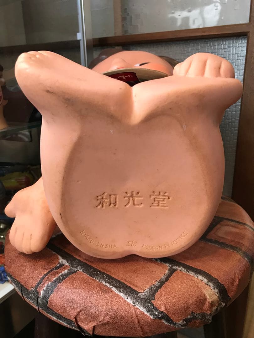 昭和 レトロ 和光堂 ワコちゃん カウンター ソフビ 人形 置物 レトロ雑貨