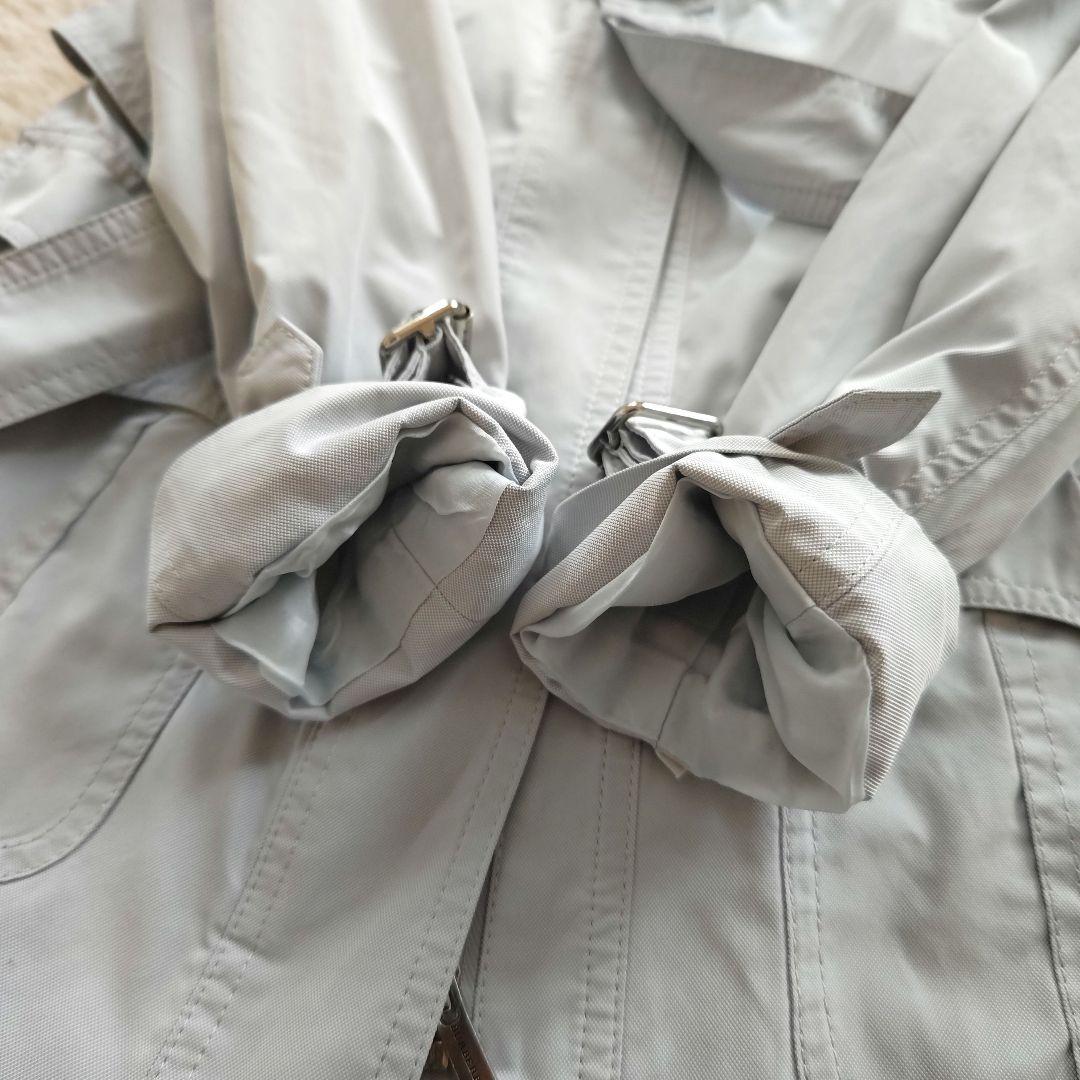 【ミル様】バーバリーロンドン ベルト付き スプリングコート M ノバチェック