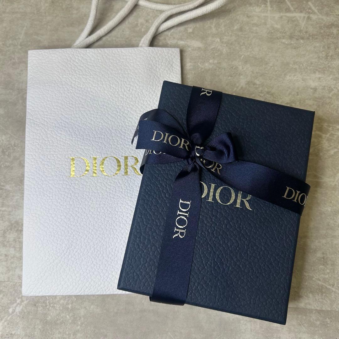 美品✨DIOR クリスチャンディオール ロゴ キャンバス 三つ折り財布