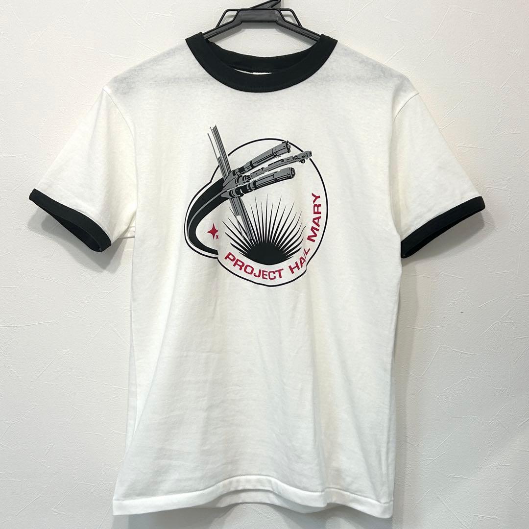 映画『プロジェクト・ヘイル・メアリー』オリジナルリンガーTシャツ（Sサイズ）