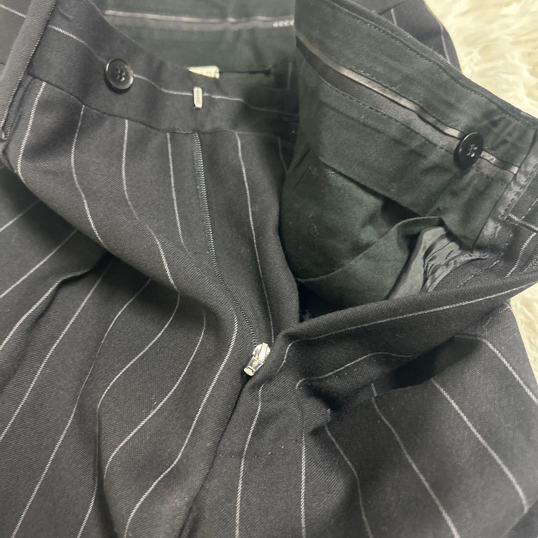 【美品】GUCCI トムフォード期 ストライプ カシミヤ混　スーツ セットアップ